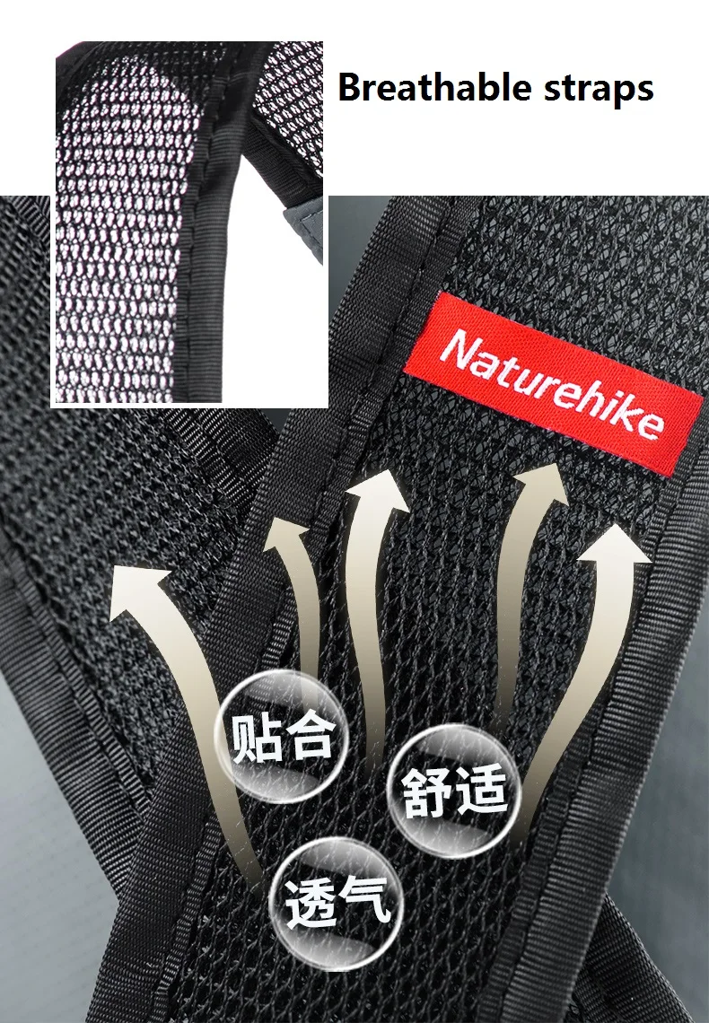 Naturehike Мужской Женский Водонепроницаемый Сверхлегкий рюкзак для походов на природу походный туристический рюкзак сумка