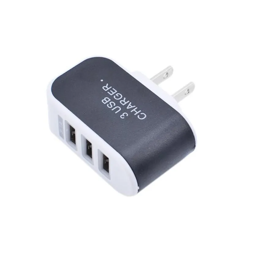 3.1A тройной USB порт настенный адаптер для домашнего Путешествия AC зарядное