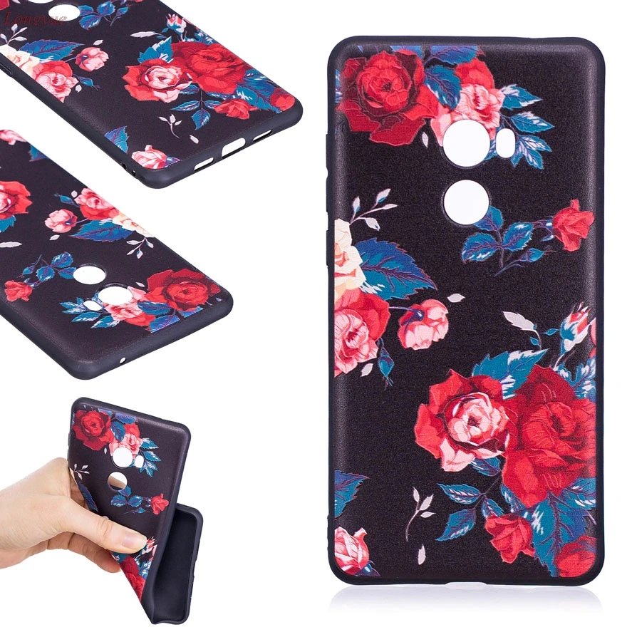 Модный Мягкий Силиконовый ТПУ чехол для Xiaomi Mi X2 на СПС Coque задние Чехлы телефона