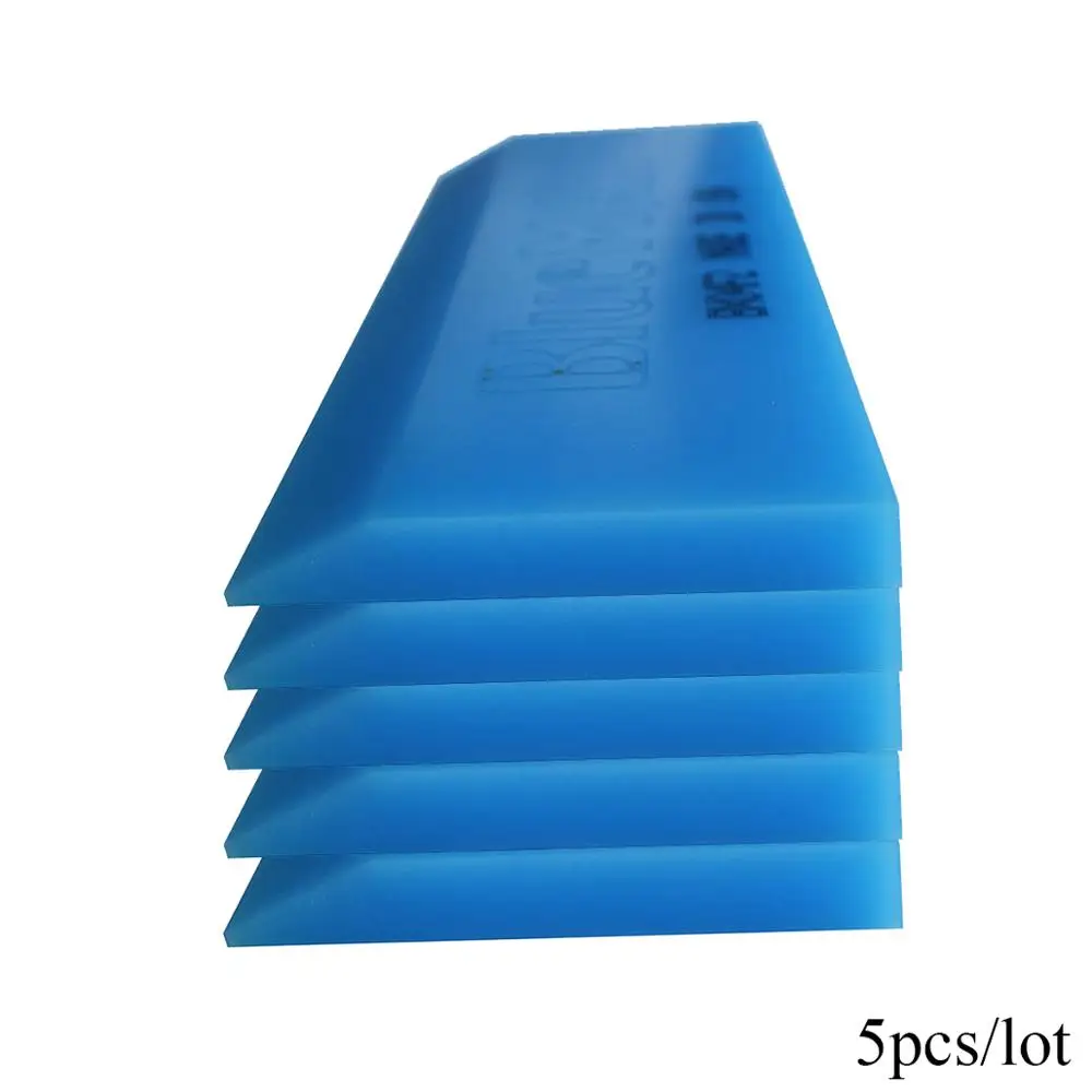 5 шт. резиновые Bluemax Squeegee США запасные лезвия органайзер для инструментов автослесаря Пузырьковые оконные скребок Бытовая Чистка автомобиля скребок для льда 5B02