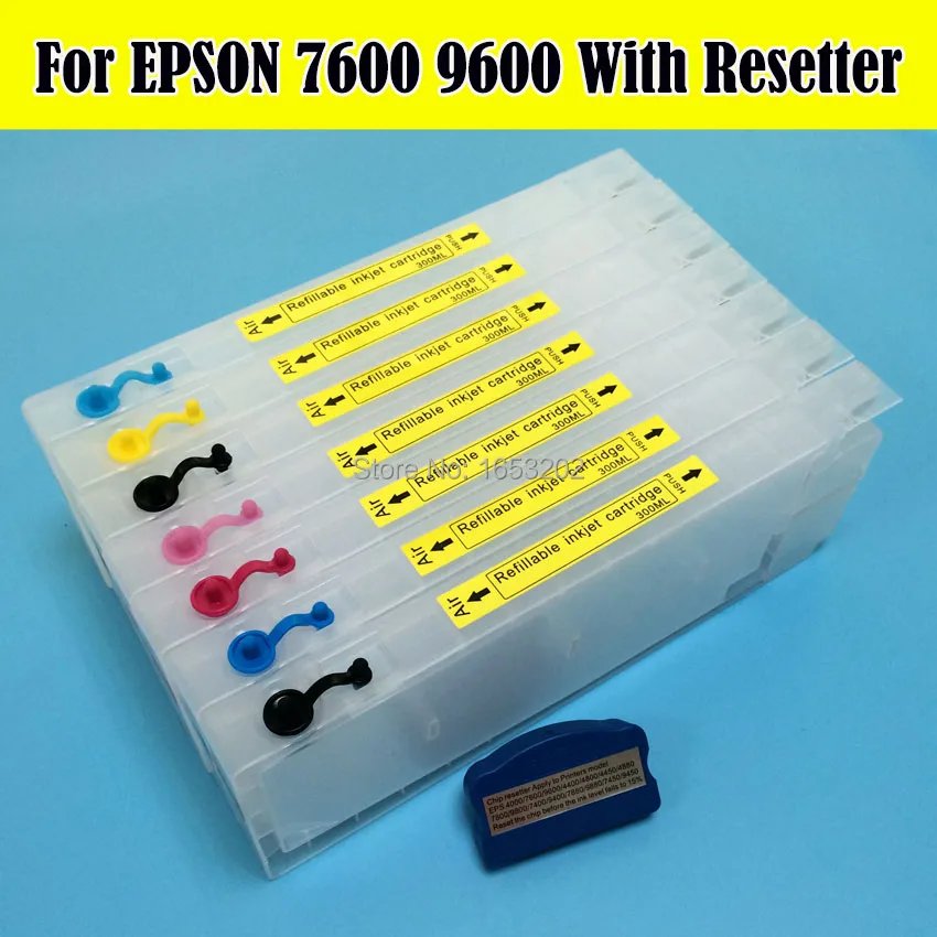 1 Набор картридж для принтера Epson 300 7600 9600 мл|ink cartridge|ink cartridge for epsoncartridge epson |
