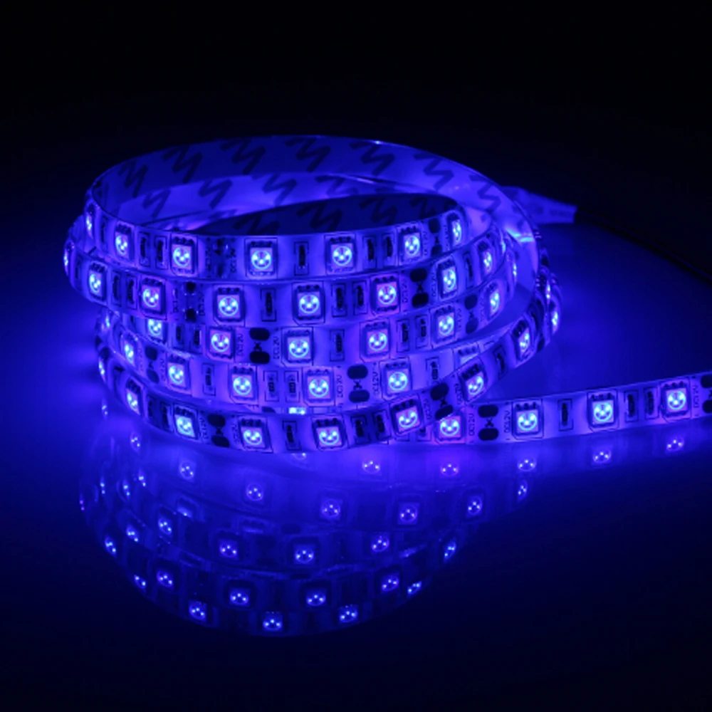 Светодиодная лампа 5050 SMD гибкая Водонепроницаемая лента 3 м 60 светодиодов/м