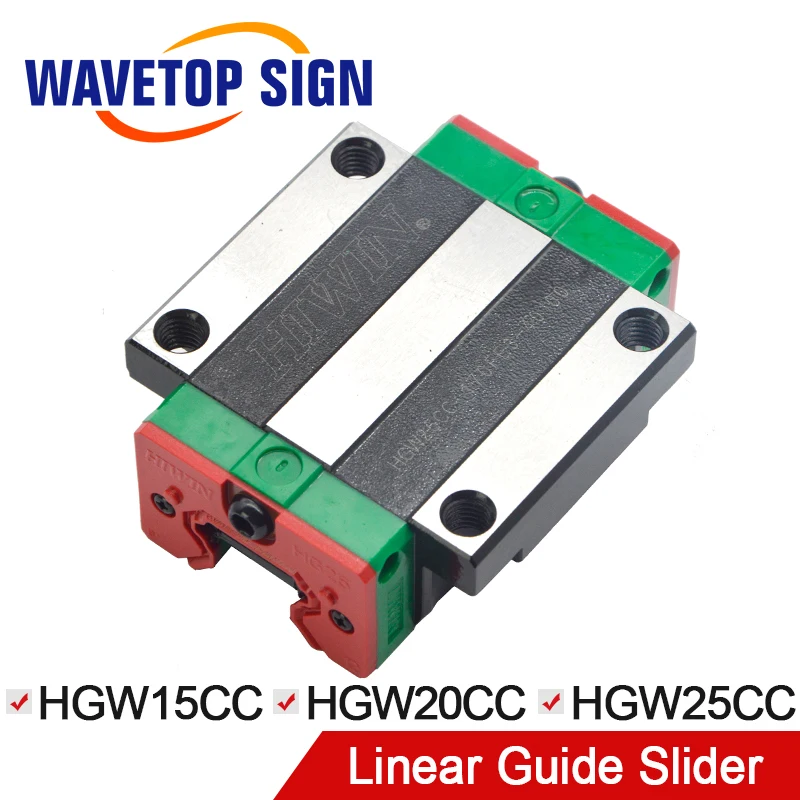 Бегунок HGW15CC HGW20CC HGW25CC линейная направляющая для линейной направляющей с ЧПУ