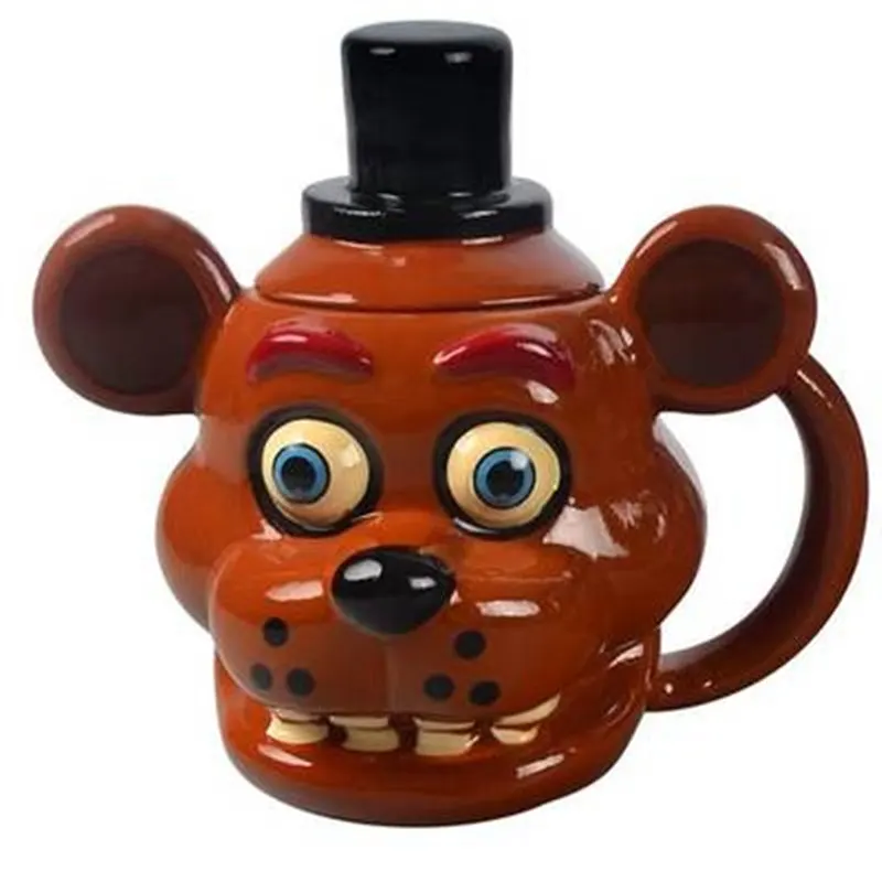 Европейская креативная керамическая кружка аниме Five Night At Freddy кукла мультяшная