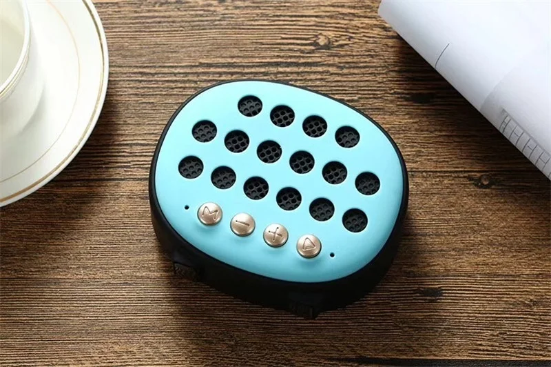 T9 Mini Colorful Small Bluetooth Speakers with Classic Mid-century Looks Support TF USB Super Bass Column Acoustic System | Электроника