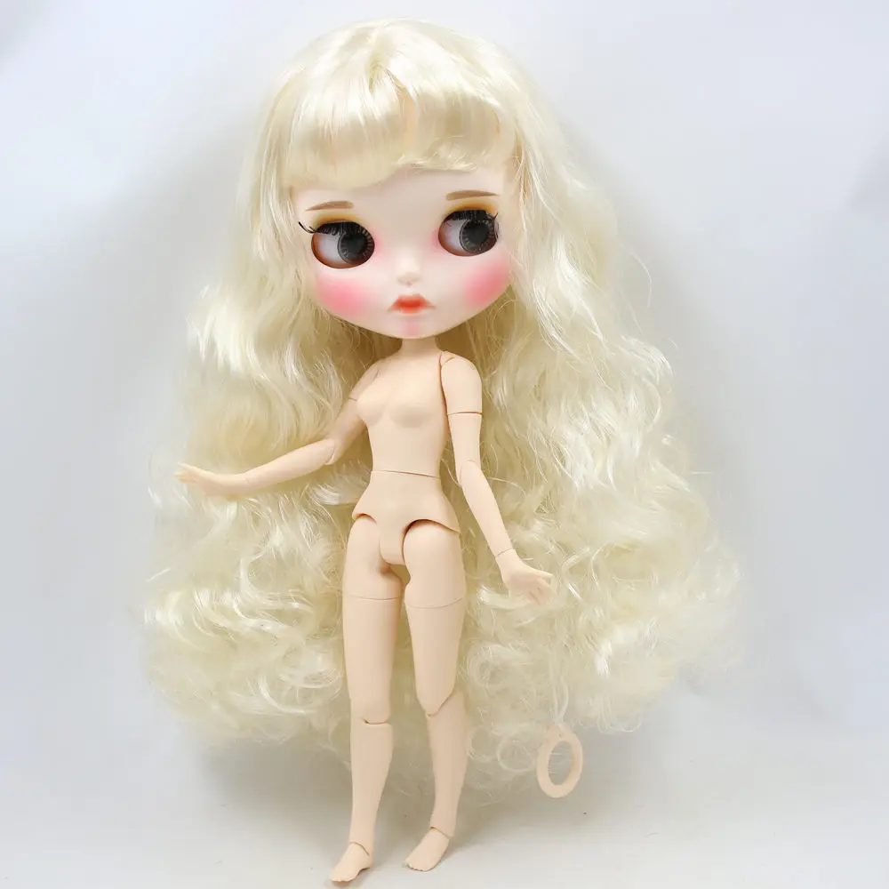 Кукла Blyth No.BL6025 ICY DBS светлые волосы резные губы матовое лицо шарнирное тело 1/6 bjd ob24