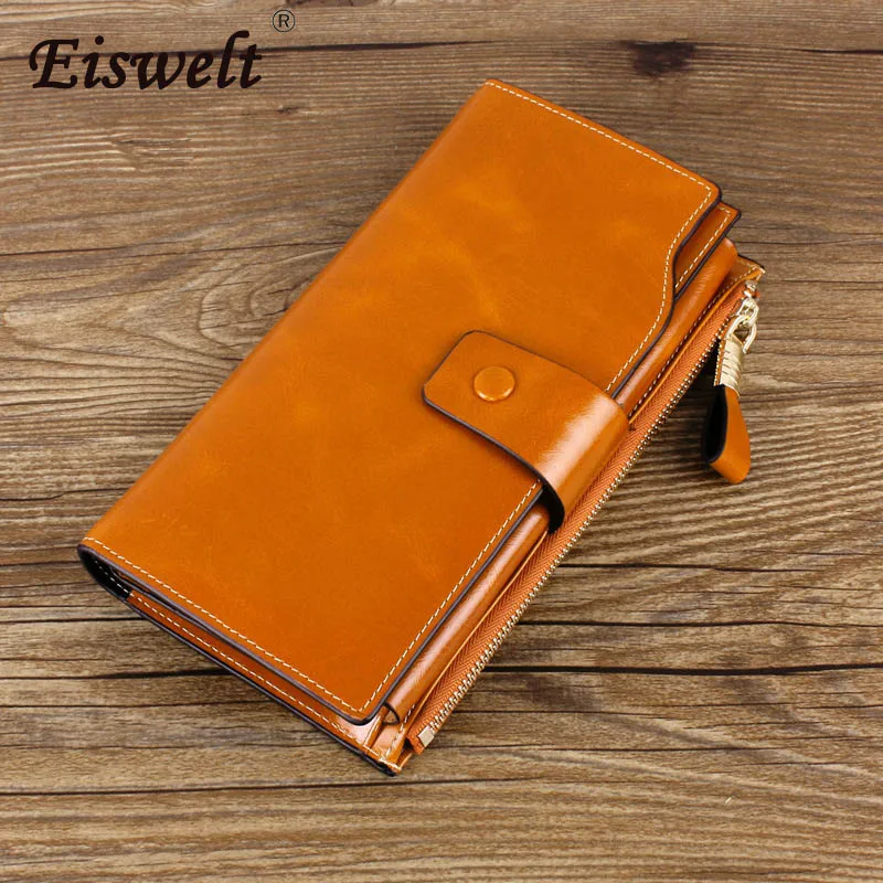 Дропшиппинг горячая распродажа женский клатч Новый кожанный раздельный кошелек