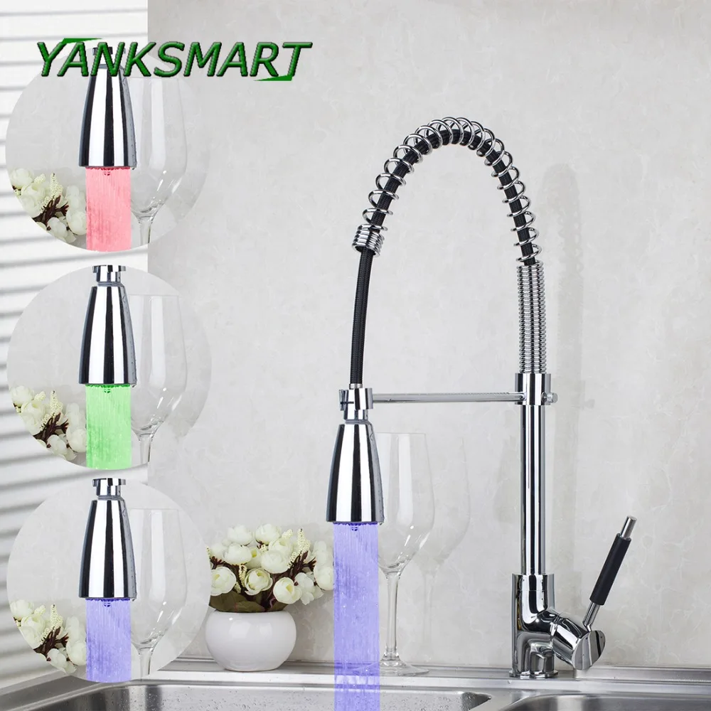 Смеситель для раковины со светодиодный Ной подсветкой|kitchen faucet|mixer tap kitchentap kitchen |