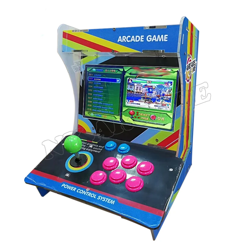 Игровая приставка 999 в 1 для аркадных игр акриловый шкаф 1299 уличных бойцов
