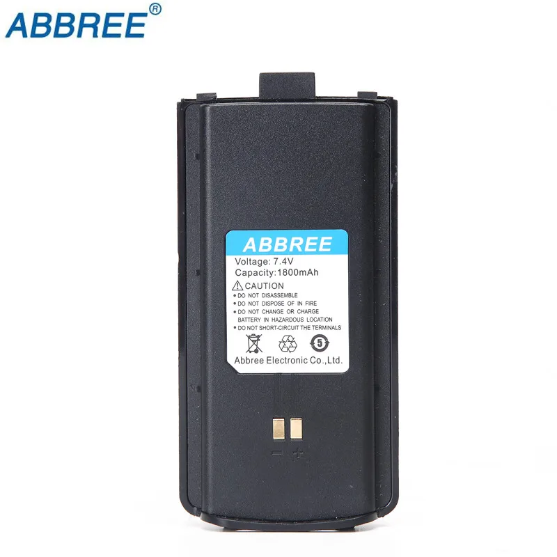 ABBREE оригинальная фотобатарея 7 4 В 1800 мАч литий ионная батарея для Abbree Walkie Talkie