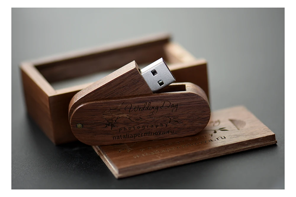 JASTER Пользовательский логотип деревянный флеш-диск Usb 2,0 4 Гб 64 Гб 16 Гб памяти U Stick 32 Гб Usb флешки фотографии свадебные подарки ручка привода