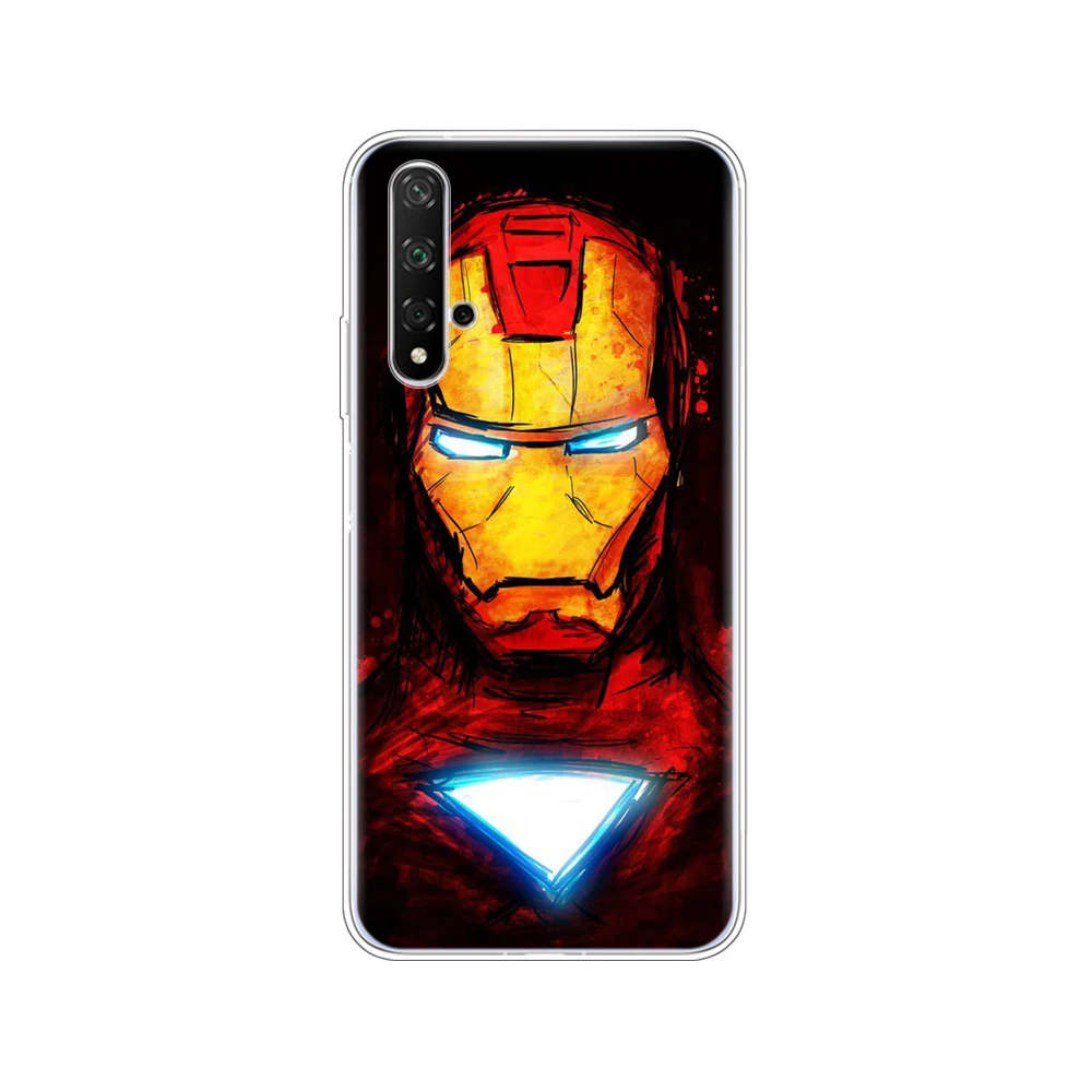 80077 Чехол для Honor 20, силиконовый чехол на заднюю панель, чехол для телефона Huawei Honor 20 Pro Lite Honor20, YAL-L21, YAL-L41, роскошный мультяшный рисунок - Цвет: 80077