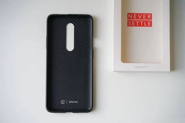 Официальный OnePlus 7 Oneplus 7 Pro 7T 7T Pro защитный чехол Karbon из углеродного песчаника нейлоновый бампер чехол задняя крышка оболочка