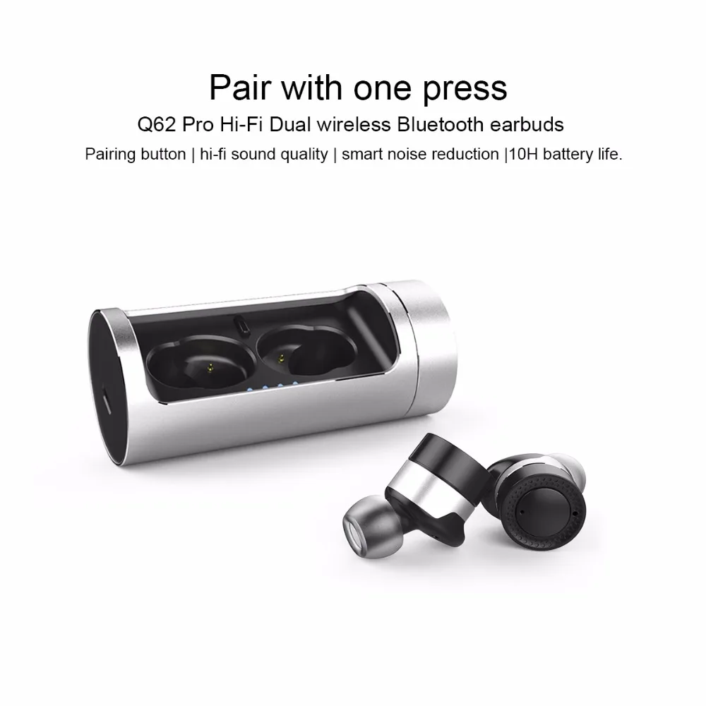 Оригинальные наушники OVEVO Q62 Pro TWS двойные беспроводные bluetooth CVC 6 0 шумоподавление