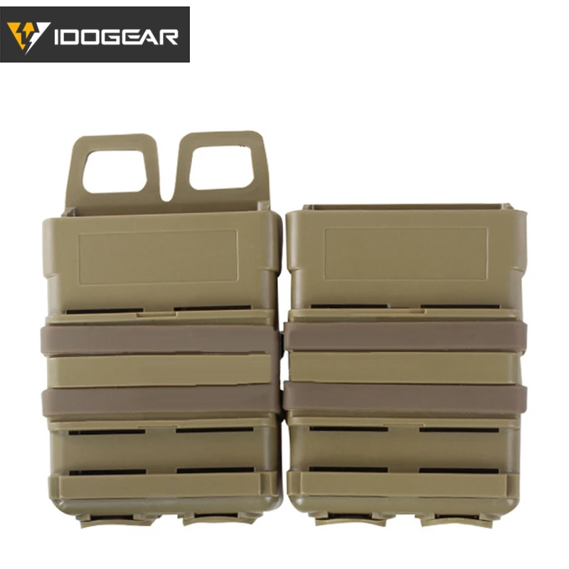 IDOGEAR Тактический Fastmag MOLLE магнитный держатель 5 56 фотодержатель для охоты