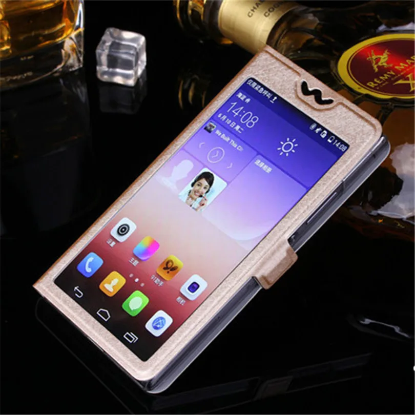 Роскошный прозрачный чехол-книжка с окошком для Asus Zenfone GO ZC500TG ZB500KL ZF go zb452кг ZC451TG