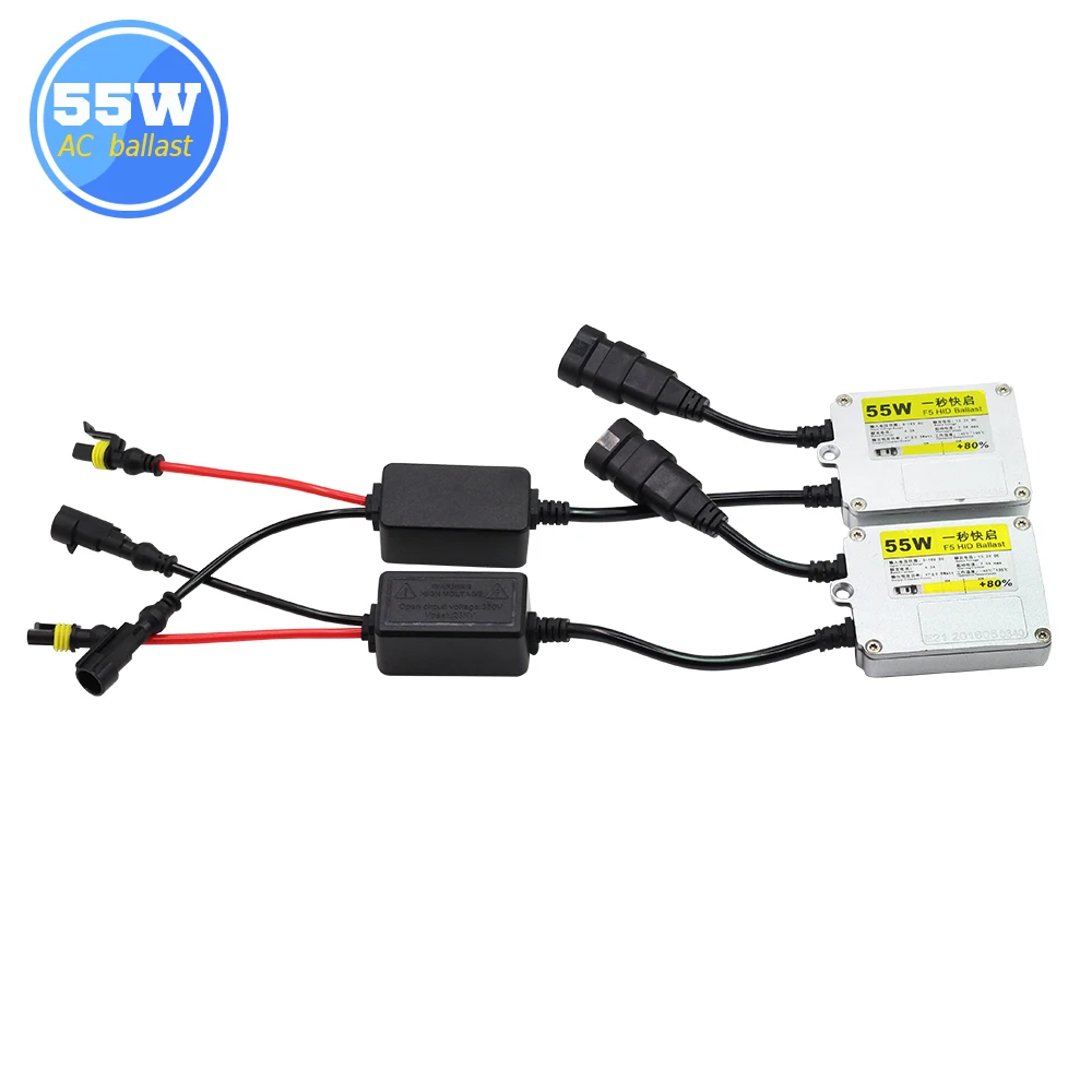 Buildreamen2 55 Вт H1 H3 H7 H8 H9 H11 9005 9006 HB4 880 881 Авто Свет HID ксенона canbus адаптер переменного