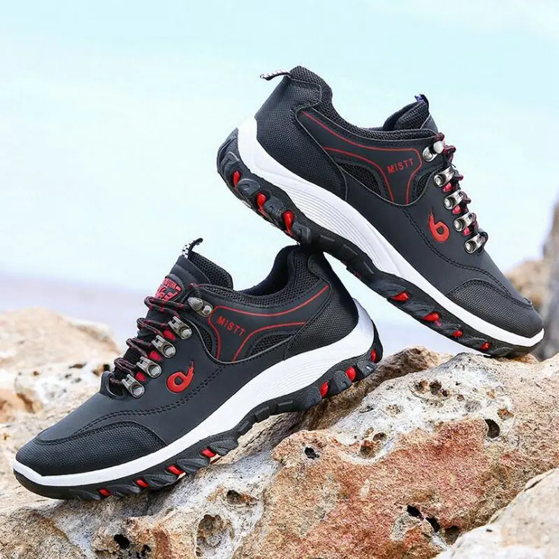 Мужские кроссовки для активного отдыха дышащая походная обувь новый бренд