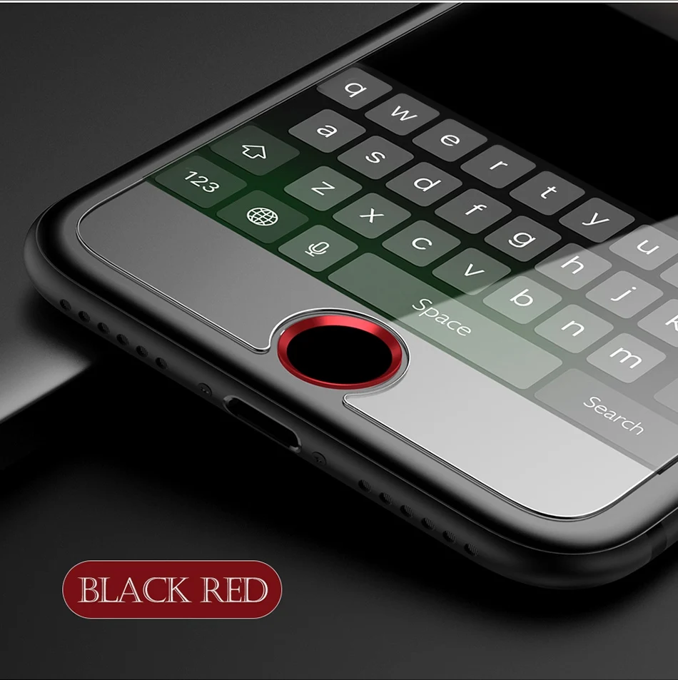 KISSCASE кнопка домой наклейка для Apple iPhone 6S 6 7 8 Plus 5 S 5 SE 4S 4 Кнопка Домой стекло для iPad Air 1 2 Mini 2 3 4 Pro пленка