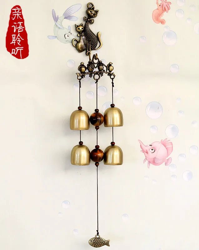 NEWYEARNEW Chinese National DIY Hanger Charm Handmade Retro Home Decoration Hanging Car Pendants girlfriend Gift Wind Chimes | Дом и сад