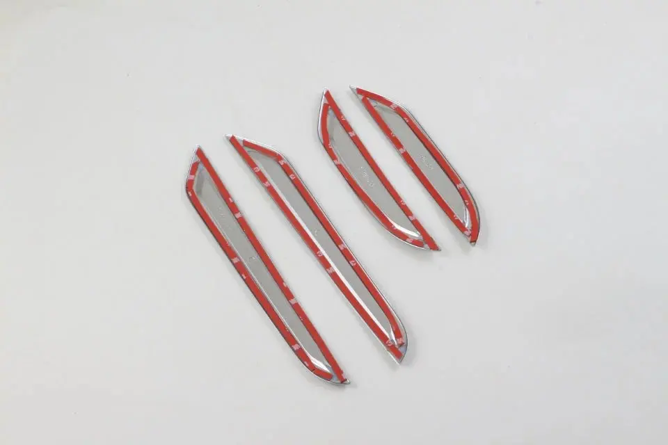For Audi A4 B9 2016-17 Inner Door Speaker Frame Cover Trim 4pcs With LOGO Car-styling | Автомобили и мотоциклы