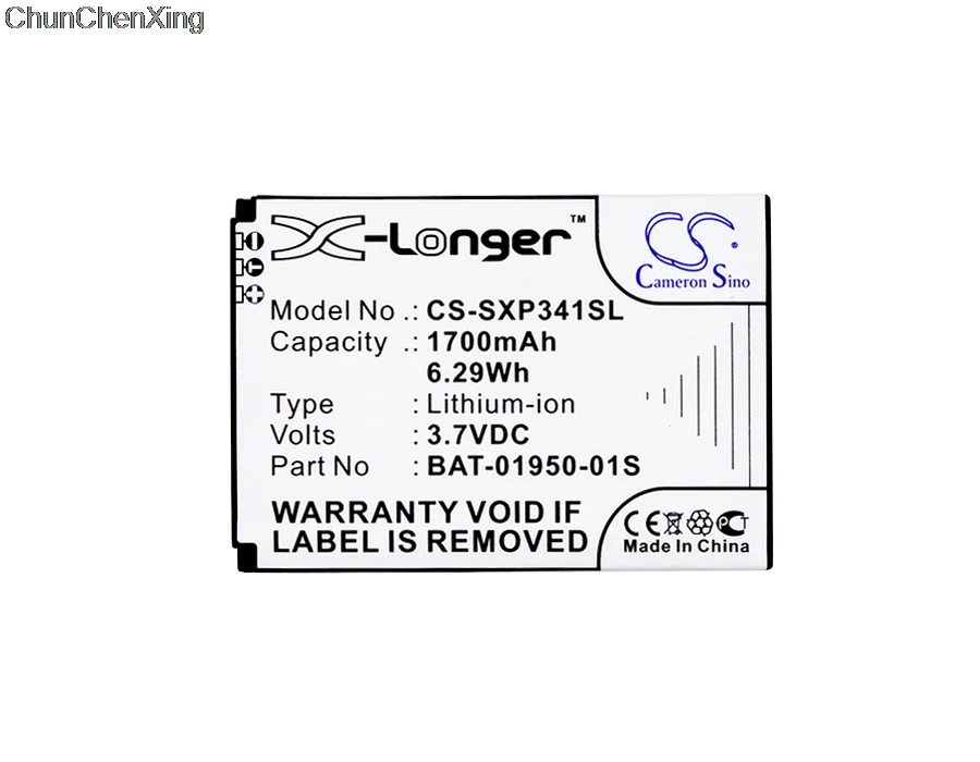 BAT-01950-01S батареи Cameron Sino 1700mAh для Sonim/Socketmobile XP 3410 Strike XP3410 | Мобильные телефоны и