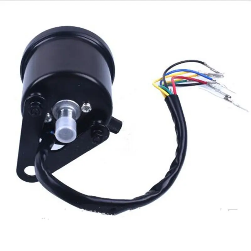 12V Универсальный мотоцикл велосипед металлический корпус черный светодиодный