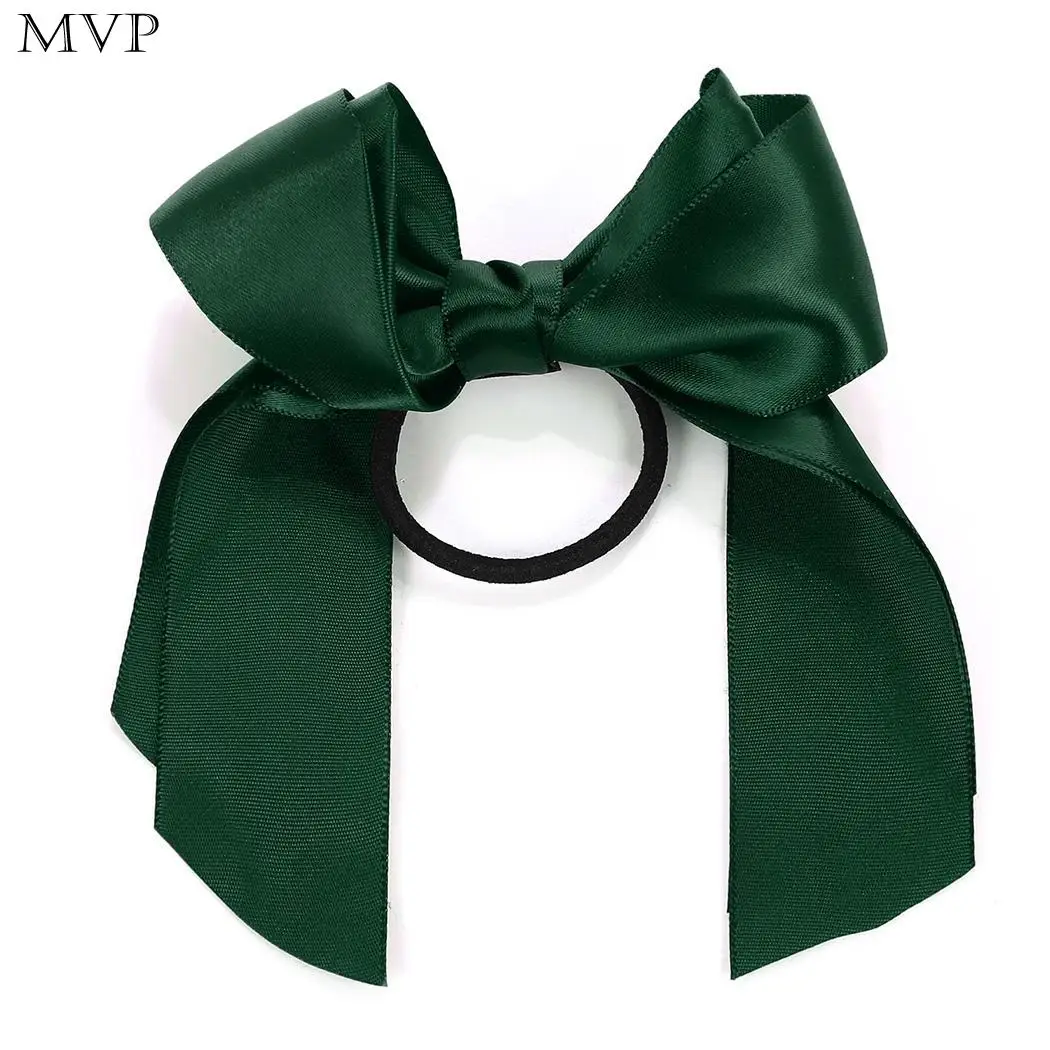 Tie Bow Ropes Band Ties Hair Accessories Women Elastic Ponytail Holder Headband diademas para el pelo mujer bandeau cheveux | Аксессуары