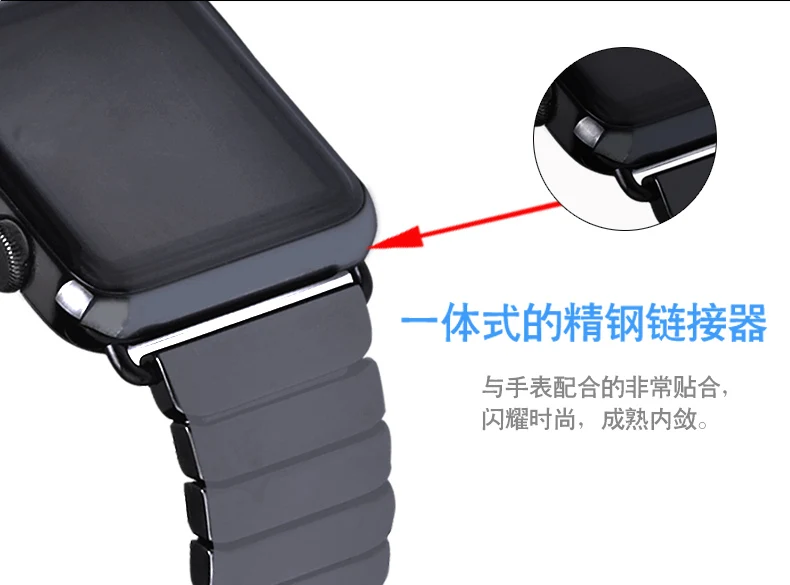 Новая Керамика браслет для apple watch, ремешок 42 мм/38 мм 40 мм 44 бабочка туфли с ремешком и пряжкой ремешок для наручных часов iwatch серии 5/4/3/2/1 ремешок на запястье
