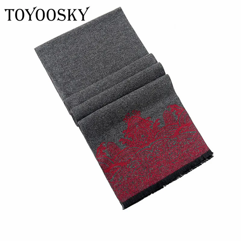 Toyoosky Новинка 2017 года Англия Бизнес отдыха Стиль осень-зима Для мужчин шарф