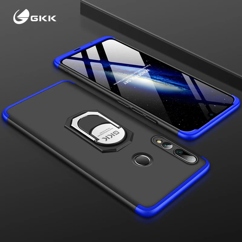 Чехол для Huawei Mate 30 Lite роскошный оригинальный чехол с полной защитой кольца