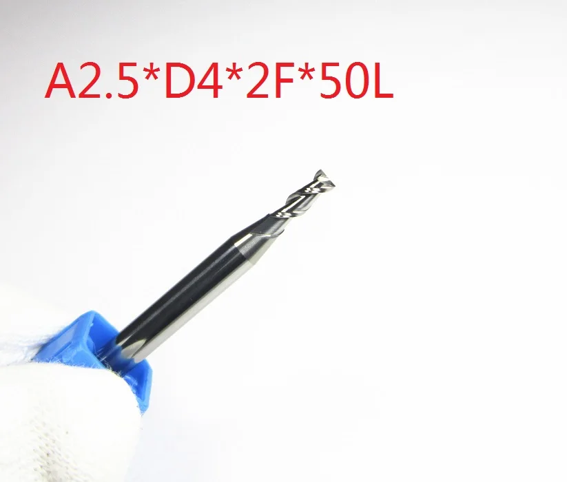 freeshipping 1PC HRC45 two 2 flutes flat End Mills 1mm 1.5mm 2mm 4mm 6mm 45HRC CNC carbide milling cutter bits aluminum copper