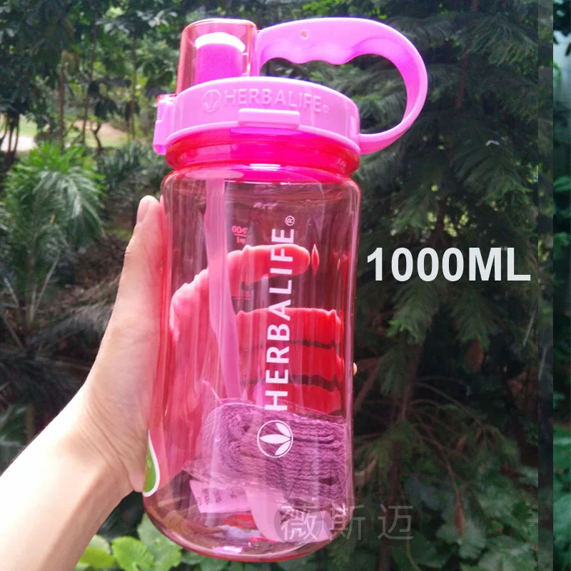 Оптовая продажа 6 шт lL/2 lбольшая емкость herbalife бренд 1000 мл бутылка для воды