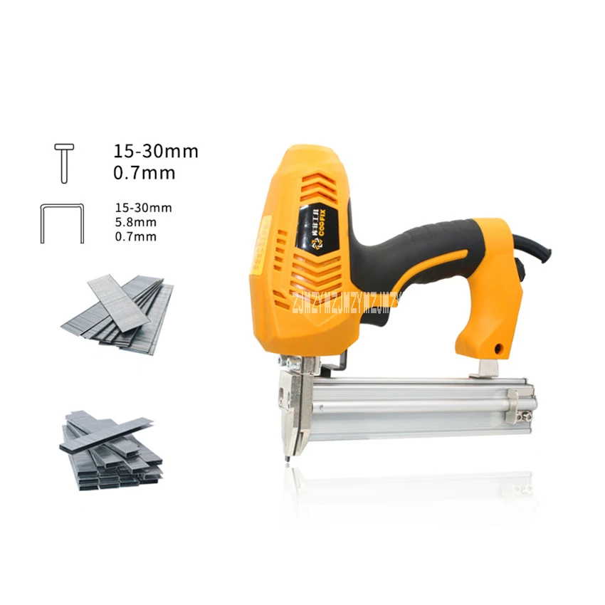 Новинка Электрический бытовой пистолет для деревообработки с прямыми гвоздями