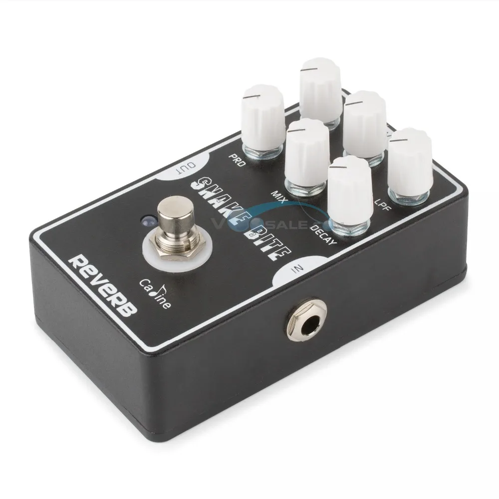 2 шт. Caline CP 26 реверберации гитарный эффект педали гитара Stompbox черный цвет гитарные