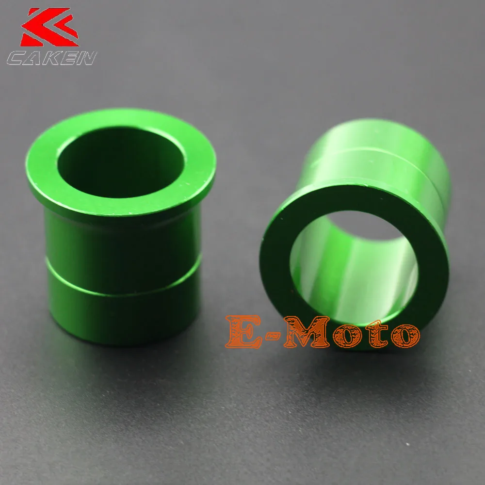 Комплект алюминиевых насадок на переднее и заднее колесо с ЧПУ для KX125 KX250 KX250F KX450F