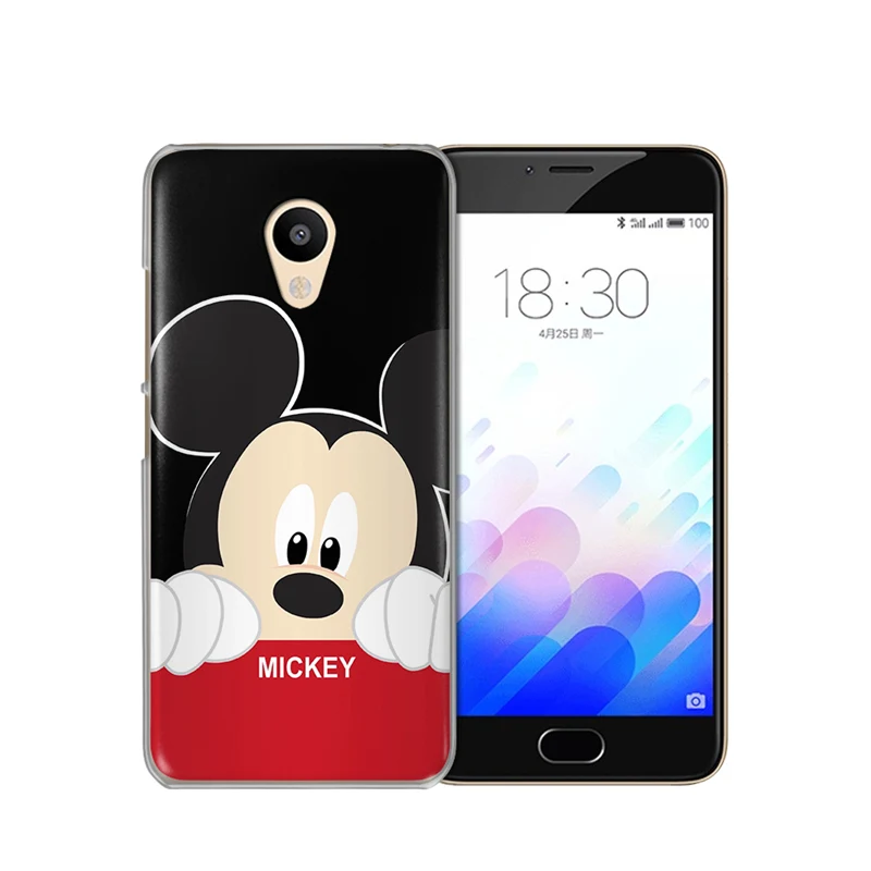 cat For Meizu M3S M3 Note M5 M5S M5C M6 U10 U20 Pro 6 16th Phone Case cover Cute funda shell capa cartoon Mickey Mouse etui |