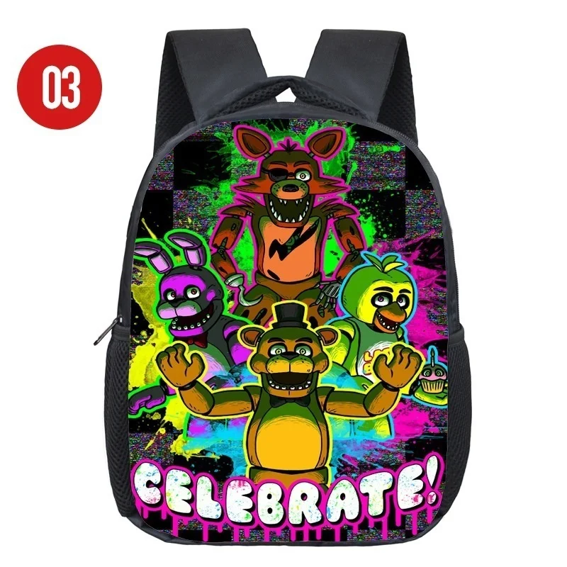 12 дюймов рюкзаки Five Nights At Freddy's» «пять ночей у Фредди» Дети школьные сумки с рисунком персонажей из игры «пять ночей в Фредди» распылитель ранцевого типа для детей дошкольного возраста сумка путешествия рюкзак Капитан Америка Рюкзак