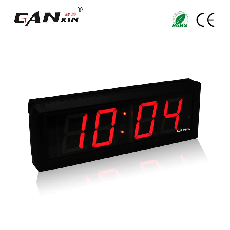 [Ganxin] цифровые настенные часы 2 3 дюйма 4 цифры 7 лампочек обратный отсчет