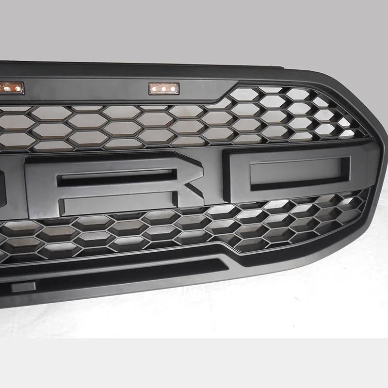 CITYCARAUTO TOP QUALIY LED Grille Front racing raptor grills cover Fit for ford Everest endeavour 2015-2017 GRILLE ABS Black | Автомобили