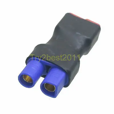 

No Wires Connector - EC3 female to Female T-Plug Adapter (Deans Style)