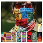 Шарф для занятий спортом на открытом воздухе, кемпинга, походный шарф, трубчатые головные уборы, бандана со скелетом, Мужская Череп, призрачный шейный Гетр, трубчатая Балаклава, маска для лица