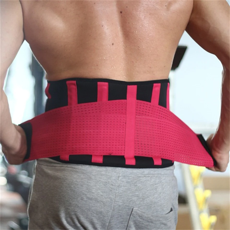 

Men Women Adjustable Elstiac Waist Support Belt Lumbar Back Support Exercise Belts Brace Slimming Belt Waist Trainer Corset Pain