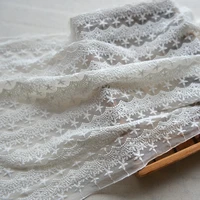 2007 hot sale wide brimmed rice white net cloth embroidery lace lace accessories 38 cm wide f741