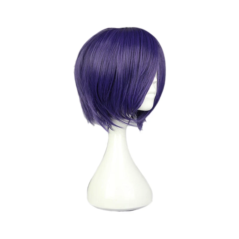 ROLECOS Аниме Косплей Токийский Гуль: re Kirishima Touka головные уборы короткие фиолетовые