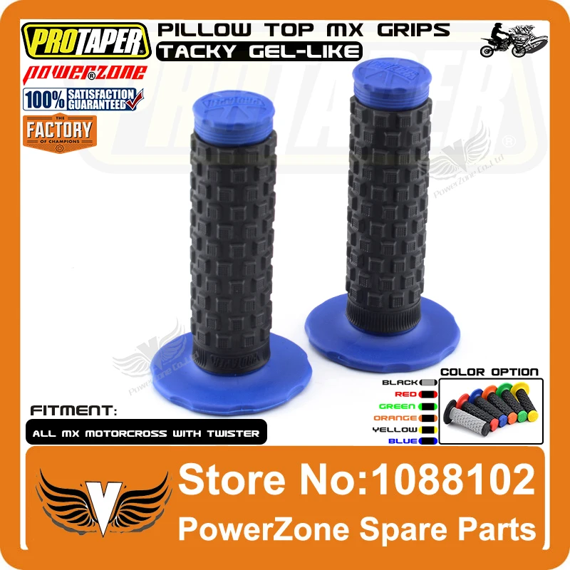 Pro Taper Bucket Top MX Grips для руля 7/8 &quot Pit Dirt Bike мотокросса YZF CRF KXF KLX RMZ SXF EXC TTR|pillow bear|ttr 250pillow
