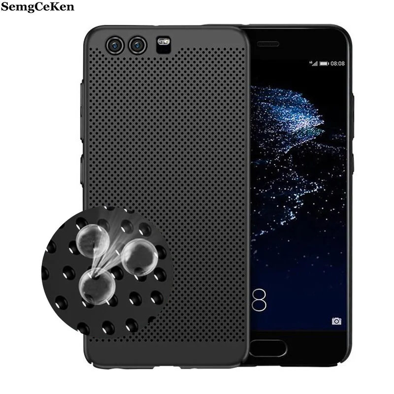 SemgCeKen чехол для huawei honor 8 9 10 lite honor9 honor10 huawey p8 p9 mini gr3 2017 дышащая сетка излучающая