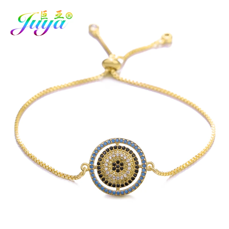 Женские и мужские браслеты Juya Drop Tear Greek Eye разноцветные со сглаза ручной работы