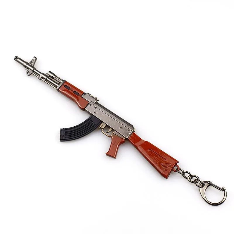 Мода игры PUBG Playerunknown's боя Костюмы для косплея реквизит Сплава 17 см AKM