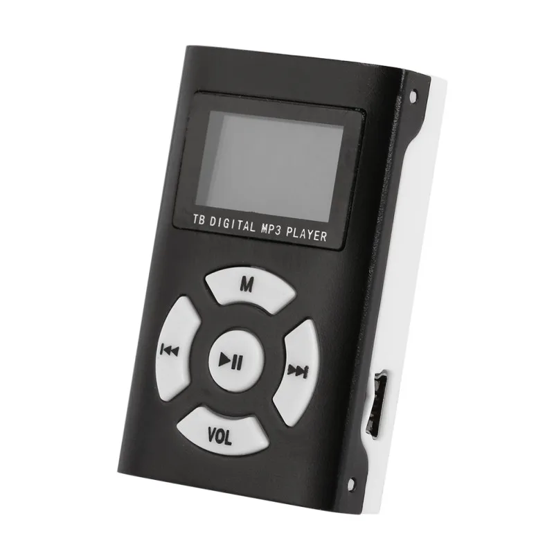 2017 горячий USB мини MP3 плеер ЖК экран Поддержка Micro SD TF карта Гладкий стильный